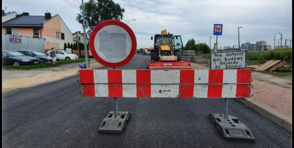 Zamknięta ulica Składowa fot. AK