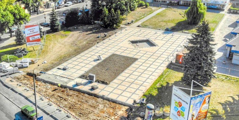 Plac Sikorskiego w Siedlcach fot. pyt