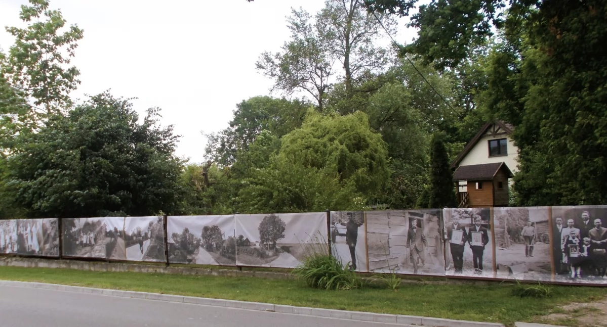 Kosierady Wielkie, plenerowa historyczna wystawa. Fot. Krystyna Paczuska