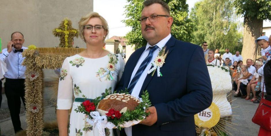 Starostowie Dożynek Justyna i Sławomir Wojtczuk - fot. arch.