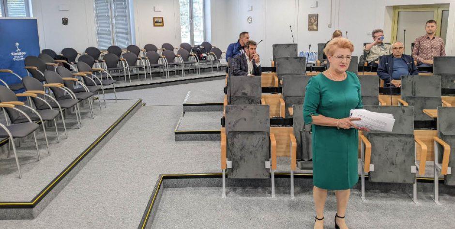 Frekwencja nie jest duża....