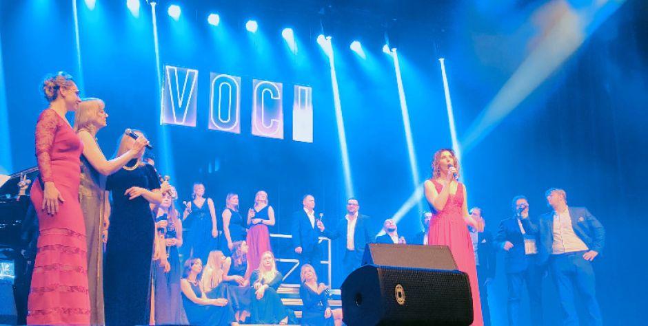 Voci Cantati na scenie SOK podczas jubileuszu w styczniu 2022 r. 