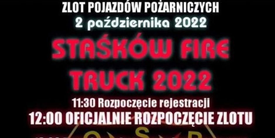 Stanisławów: Zlot Pojazdów Pożarniczych - Staśków fire truck 2022 - fot. d