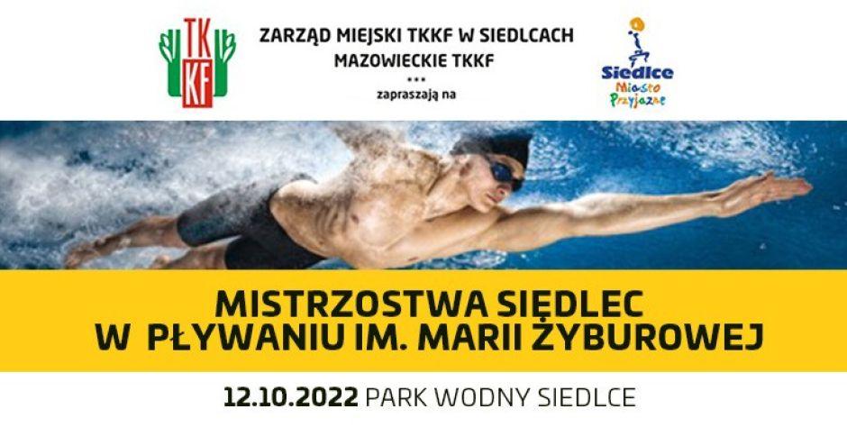Mistrzostwa Siedlec w Pływaniu im. Marii Żyburowej - fot. sd
