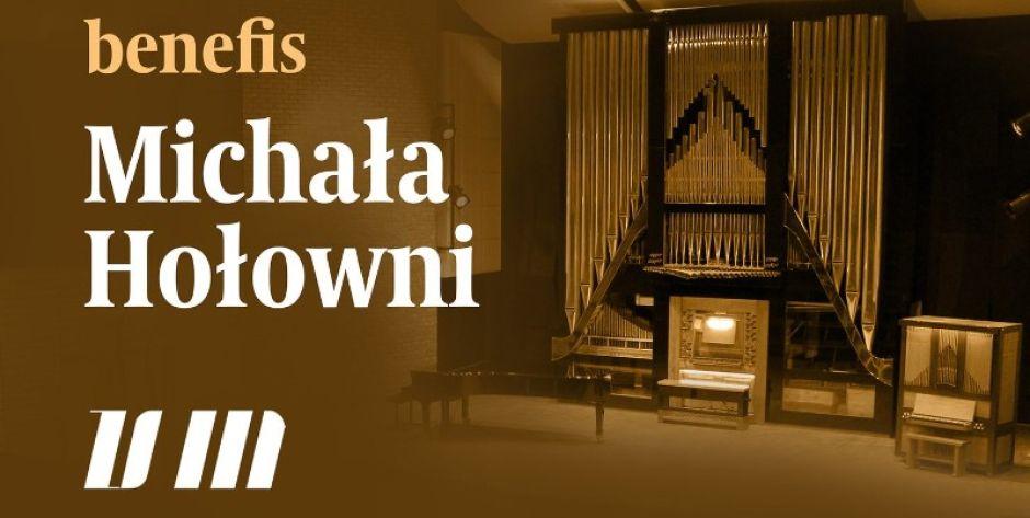 1 października w Zespole Szkół Muzycznych w Siedlcach odbędzie się Benefis Michała Hołowni.  - fot. plakat
