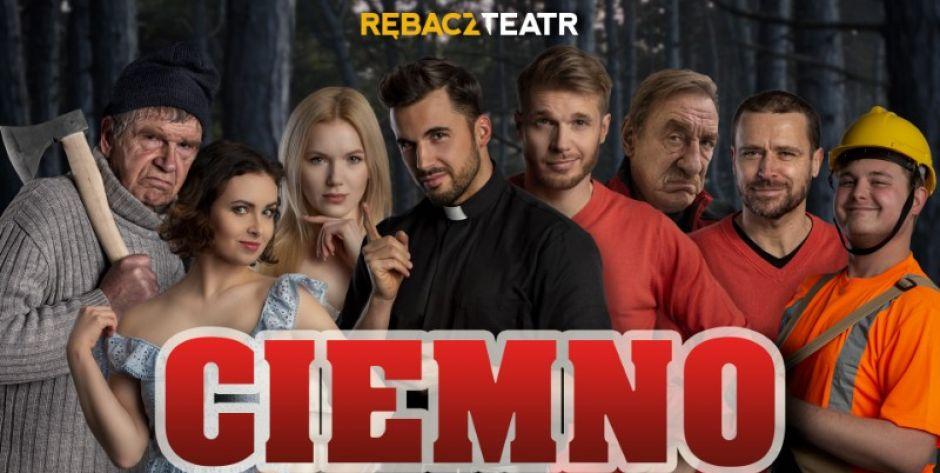 X Ogólnopolski Festiwal Teatrów „Sztuka plus Komercja” zaprasza na „Ciemno”  - fot. gf