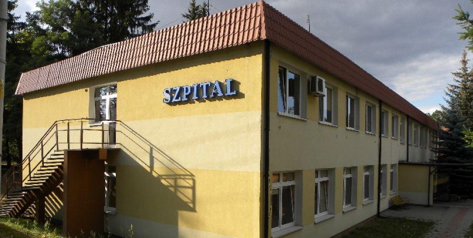 Jeden z punktów wydawania preparatu ze stabilnym jodem wyznaczono w szpitalu w Węgrowie.  fot. sej