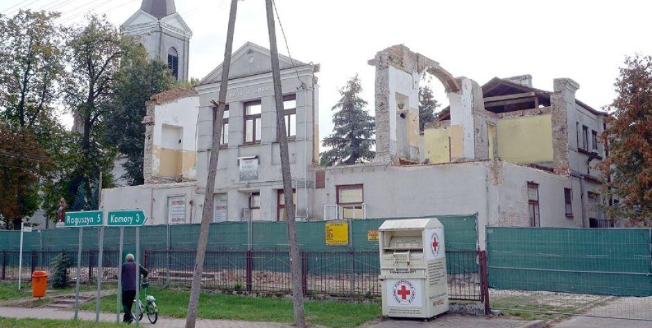 „Watykan” w Korytnicy w remoncie fot. Sej