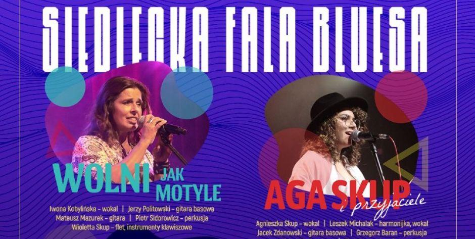Siedlecka Fala Bluesa w MOK już 14 października!  - fot. plakat