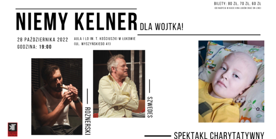 Zbiórka na leczenie Wojtka. Fot. ŁOK - fot. Łukowski Ośrodek Kultury