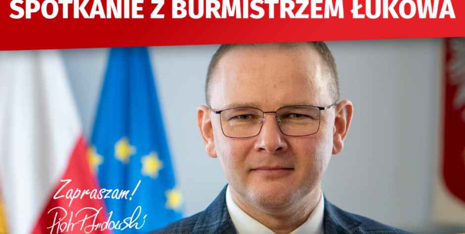 Łuków: zapytaj burmistrza. Fot. UM Łuków - fot. UM Łuków