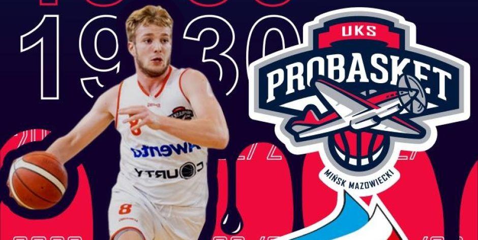Probasket Mińsk Mazowiecki spróbuje pokusić się o drugie zwycięstwo w sezonie w meczu przeciwko drużynie Legion Legionowo - fot. sd