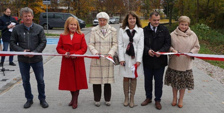 Otwarcie ul. Ludwisarskiej w Węgrowie.  fot. sej