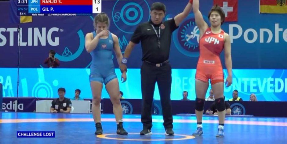 Patrycja Gil ulega w finale Japonce - fot. Jsd