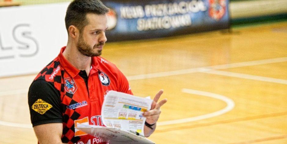 Trener Mateusz Grabda ma powody do zadowolenia Fot. Aga Król 