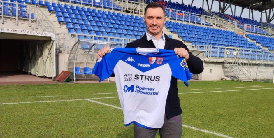 Marek Saganowski nowym trenerem MKP Pogoń Siedlce fot. media klubowe - fot. sd