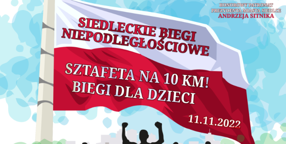 Siedleckie Biegi Niepodległościowe - fot. sd