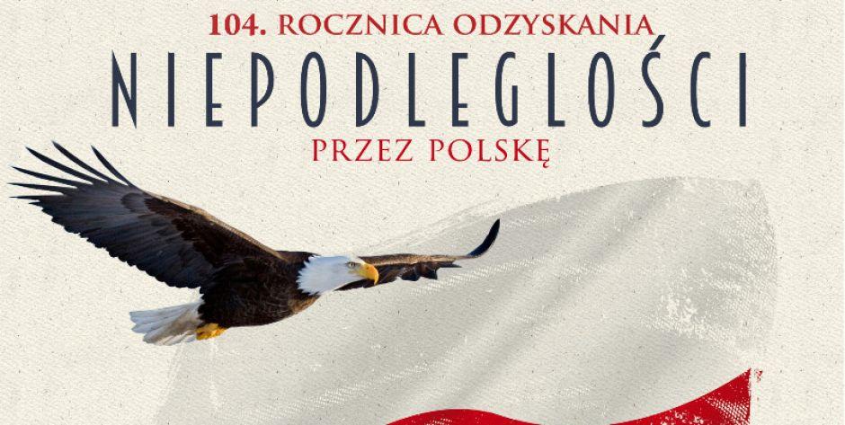 104. Rocznica odzyskania niepodległości przez Polskę - fot. f