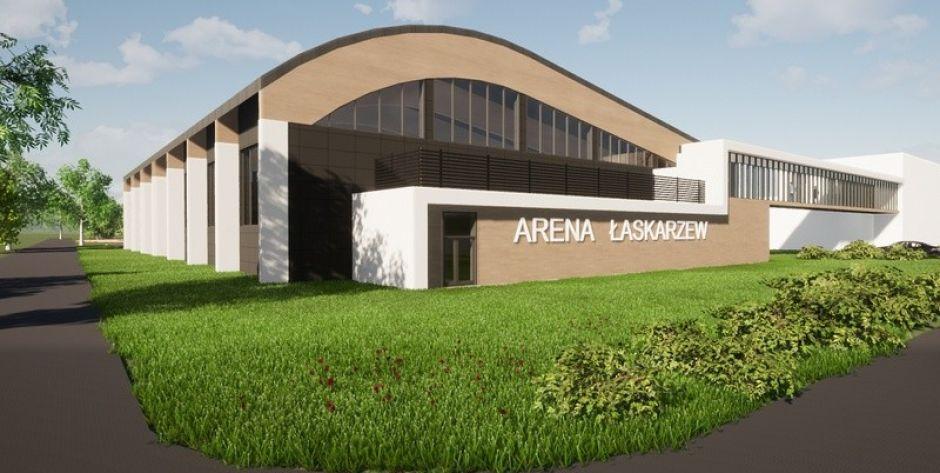 Projekt hali w Łaskarzewie