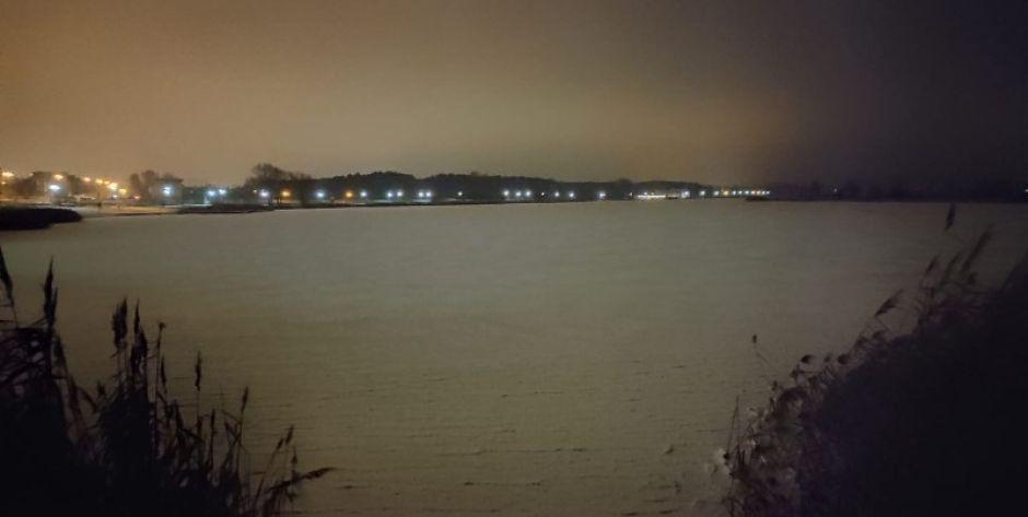 Siedlecki zalew nocą fot. Siriss