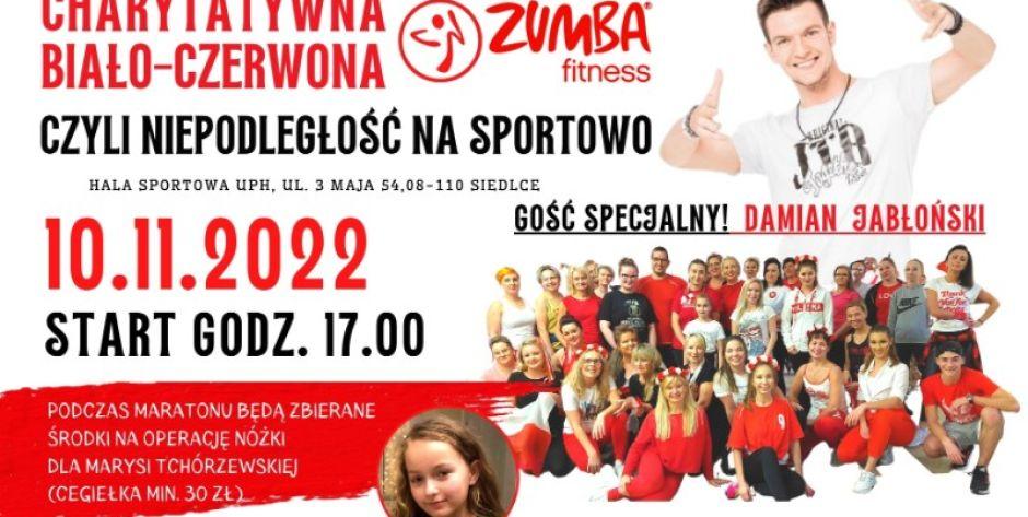 Maraton Zumba Fitness dla siedlczanki Marysi Tchórzewskiej - fot. ds