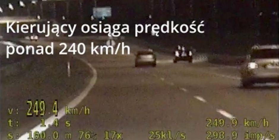 Policyjny pościg za 16-latkiem w audi fot. KPP Otwock - fot. sd