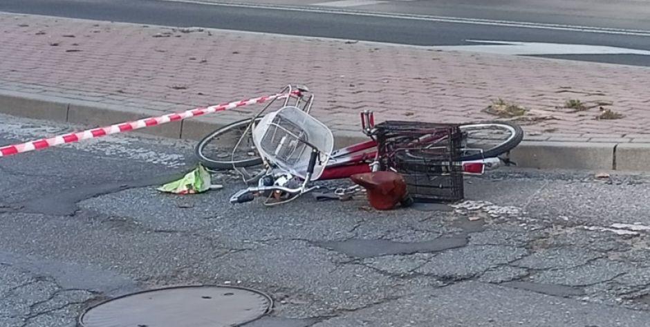 Potrącenie rowerzysty na przejściu dla pieszych fot. Siriss