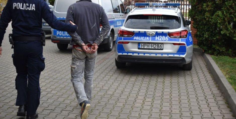 Poszukiwany trzema listami gończymi 38-latek wpadł w ręce garwolińskich policjantów (Fot. KPP Garwolin) - fot. KPP Garwolin