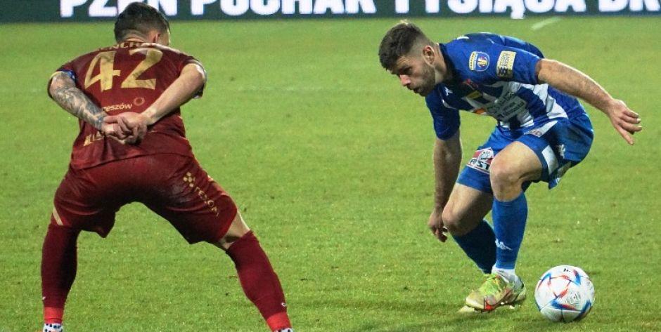Pogoń Siedlce pokonała Resovię Rzeszów i jest w ćwierćfinale Pucharu Polski fot. Siriss
