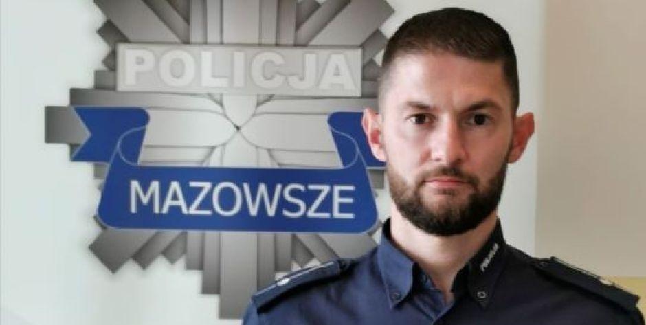 Krzysztof Godun, dzielnicowy gminy Olszanka - fot. arch.