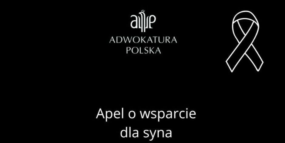 Prezes Krajowej Rady Komorniczej prosi o wsparcie niepełnosprawnego syna śp. Ewy Kochańskiej - fot. fb