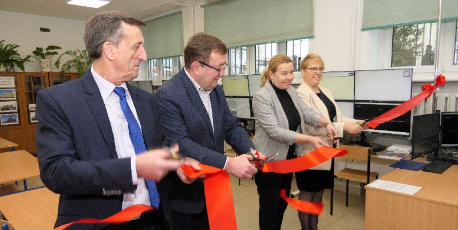 Nowa pracownia prowadzenia ruchu kolejowego i kolejny patronat w siedleckiej Kolejówce - fot. A