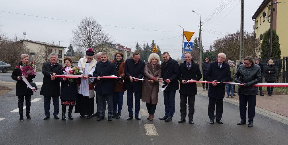 Uroczyste otwarcie drogi powiatowej w gminie Maciejowice - fot. arch.
