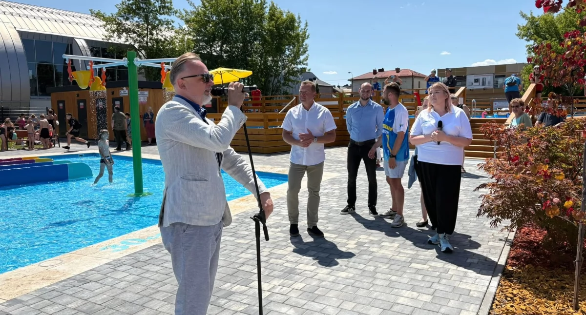 uroczyste otwarcie nowych basenów fot. MOSiR