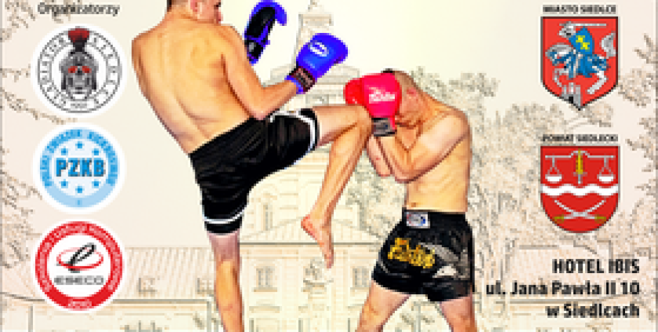 XVII Otwarte Międzynarodowe Mistrzostwa Polski Oriental Kickboxing w Siedlcach - fot. sd