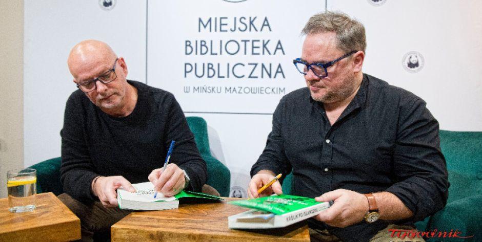 Książka Królik po islandzku - spotkanie autorskie w mińskiej bibliotece - fot. Aga Król