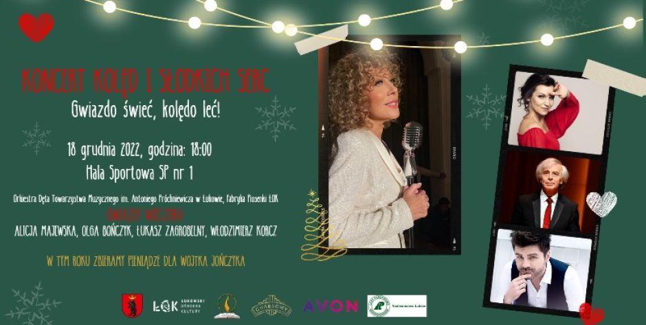 Koncert Kolęd i Słodkich Serc. Fot.: UM Łuków - fot. UM Łuków