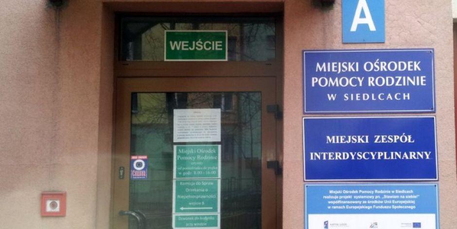 Miejski Ośrodek Pomocy Rodzinie w Siedlcach przenosi się z ul. Sienkiewicza na ul. Prusa fot. MS