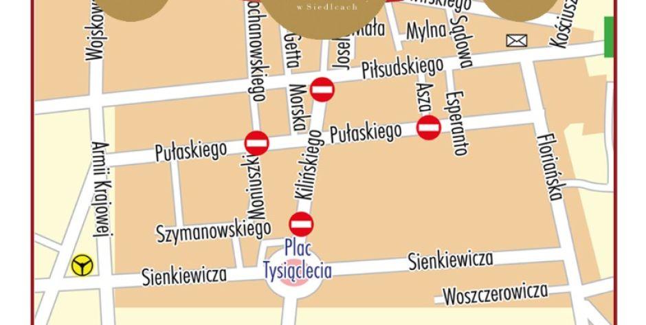 Zamknięcie ulic nastąpi 17 i 18 grudnia.  - fot. plakat