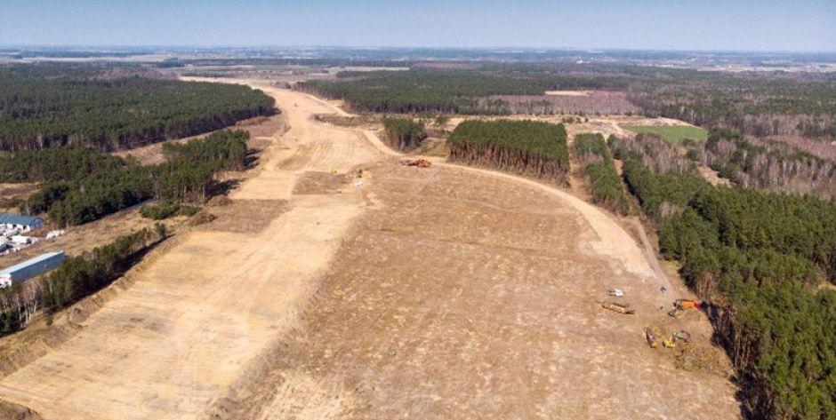 Jest decyzja o zezwoleniu na realizację odcinka autostrady A2 pomiędzy węzłami Groszki i Gręzów.Fot. Pyt