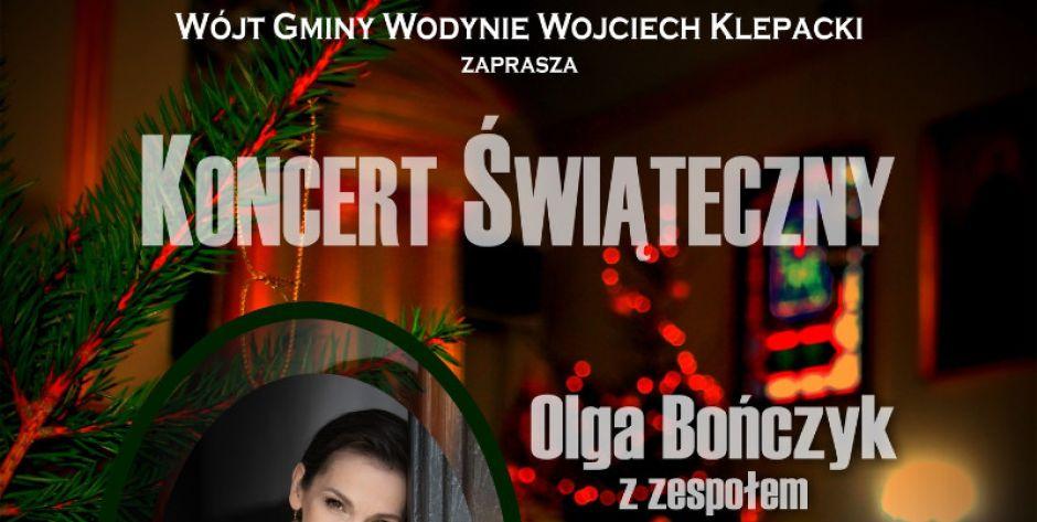 Olga Bończyk kolędowo w Wodyniach - fot. q