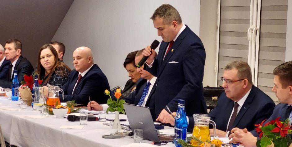 Wójt gminy Zbuczyn Hubert Pasiak - fot. UG