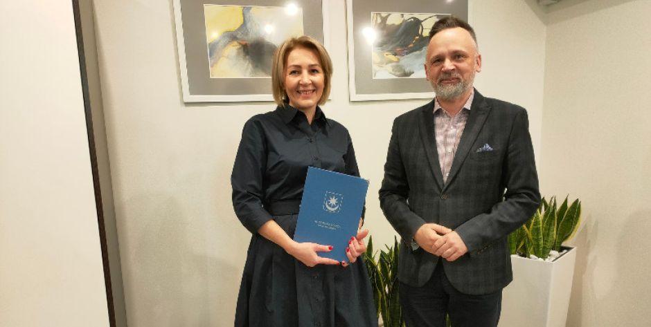Mińsk Maz.: Katarzyna Łaziuk objęła nowe stanowisko - fot. s
