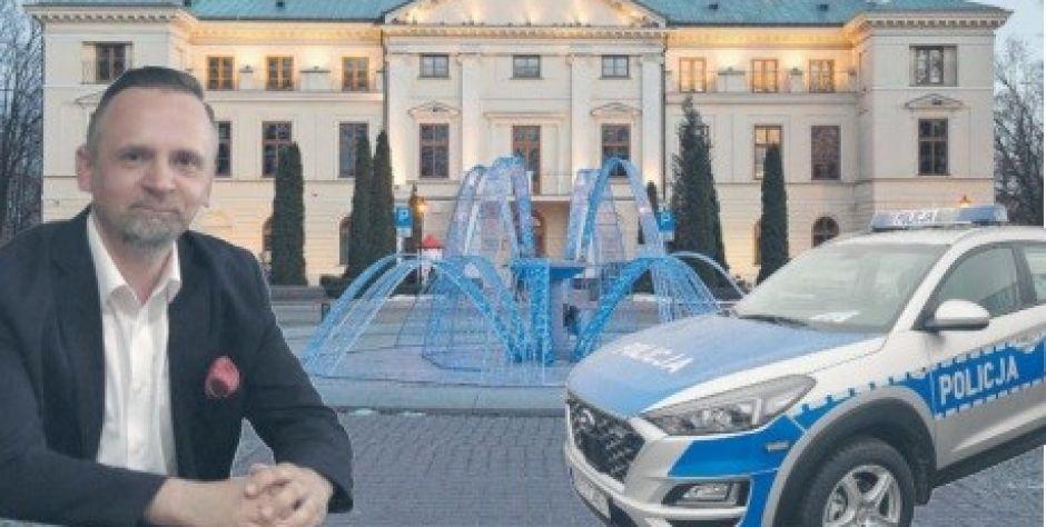 Czy między burmistrzem Marcinem Jakubowskim a mińską komendą policji dochodzi do starć? Fot. red.    - fot. red.