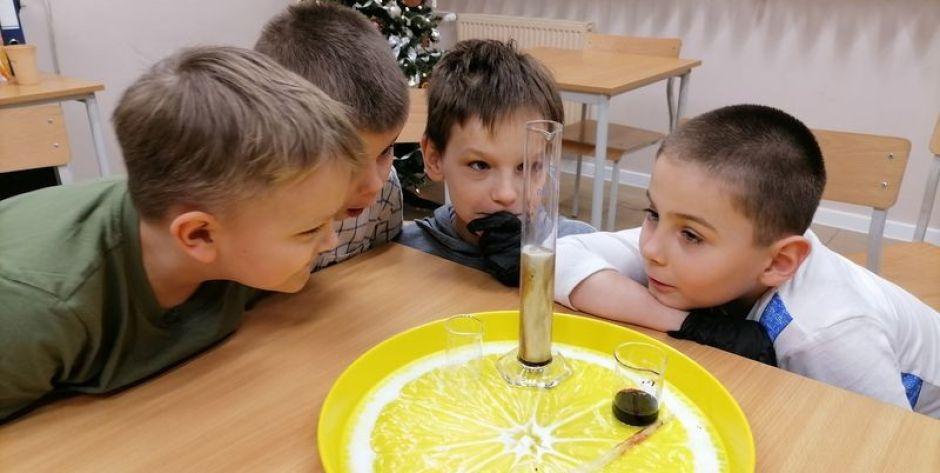 Uczestnicy zajęć świetlicowych Caritas Diecezji Siedleckiej  - fot. sd