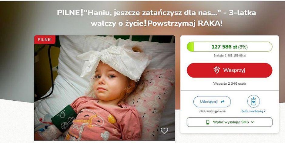 Pomoc dla Hani Szczepańskiej - fot. sd