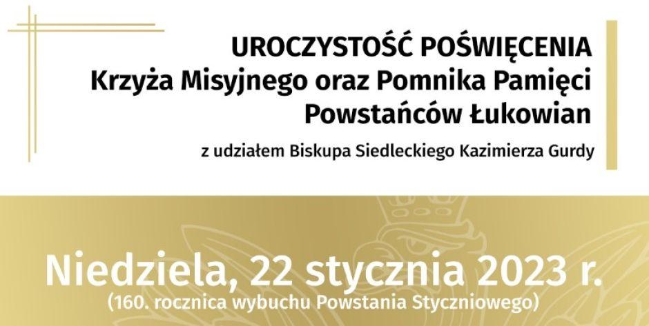Łuków: uroczystość z biskupem. Fot.: UM Łuków - fot. UM Łuków