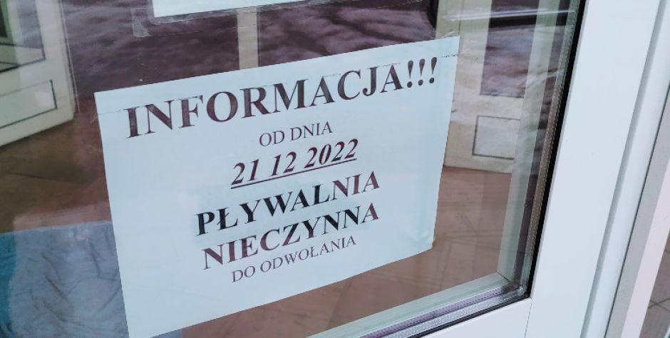 Basen nieczynnny do odwołania 