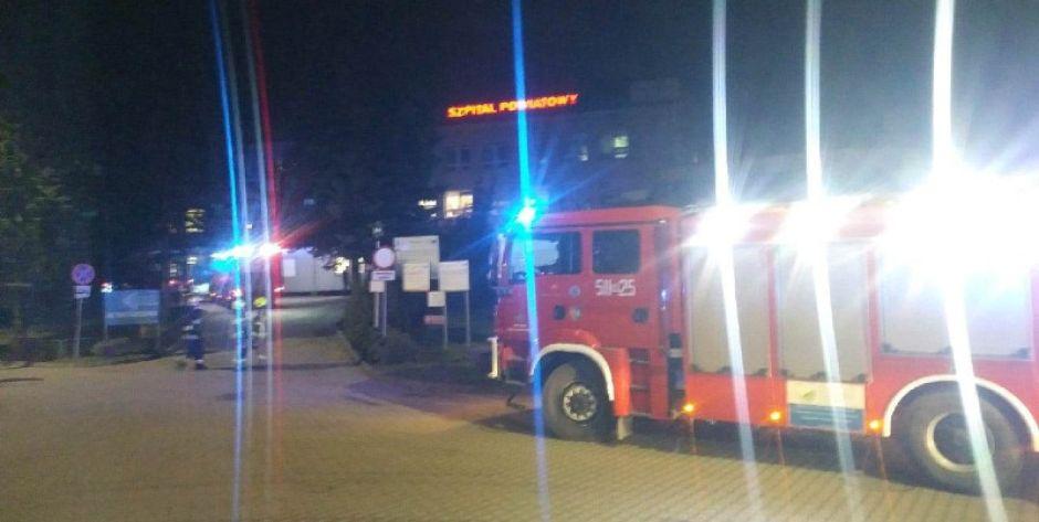 Nieznana substancja na SOR w Mińsku Maz. 