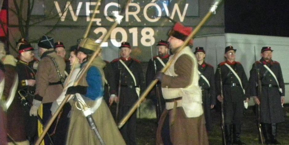 Historyczna rekonstrukcja bitwy pod Węgrowem sprzed 5 lat. 